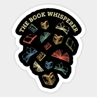 The Book Whisperer Sticker